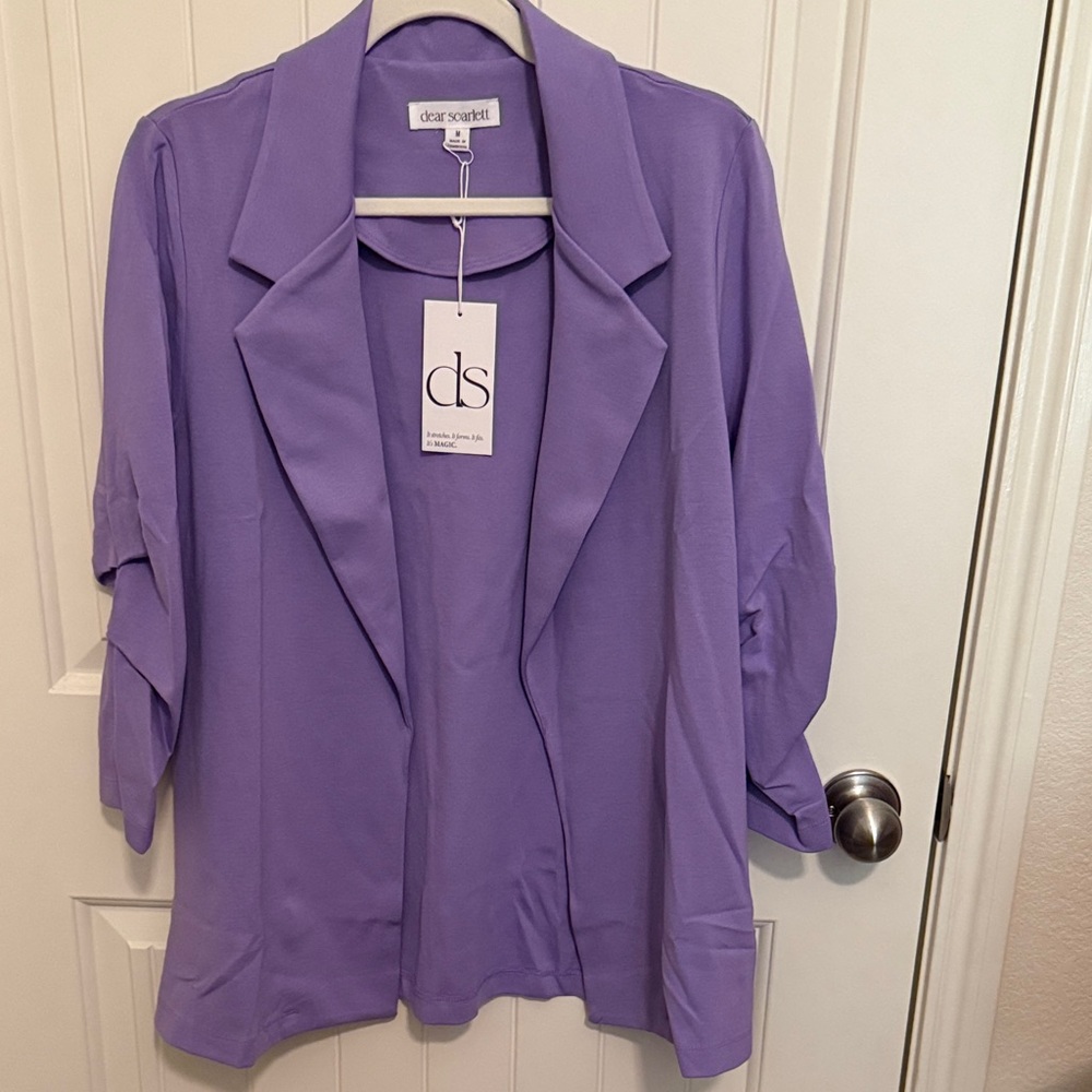 Dear Scarlett Women's Lavender Blazer Size Medium